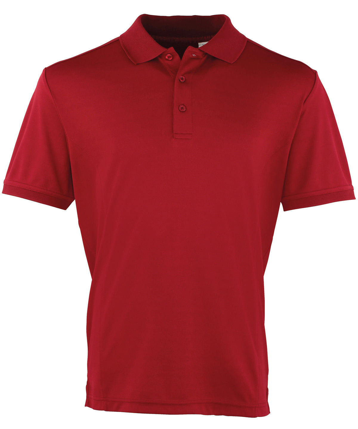Polo piqu Coolchecker® | Burdeos