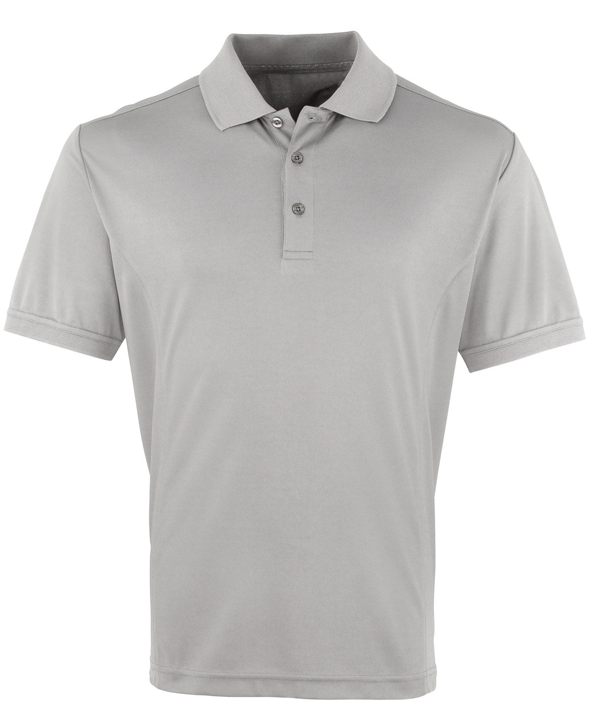 Polo piqu Coolchecker® | Plata