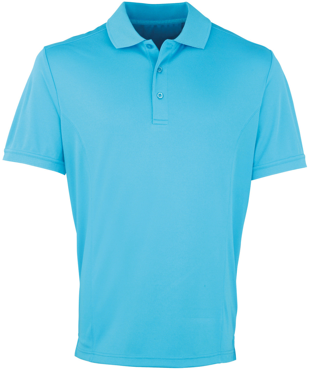 Polo piqu Coolchecker® | Turquesa