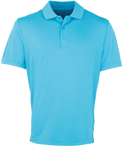 Polo piqu Coolchecker® | Turquesa