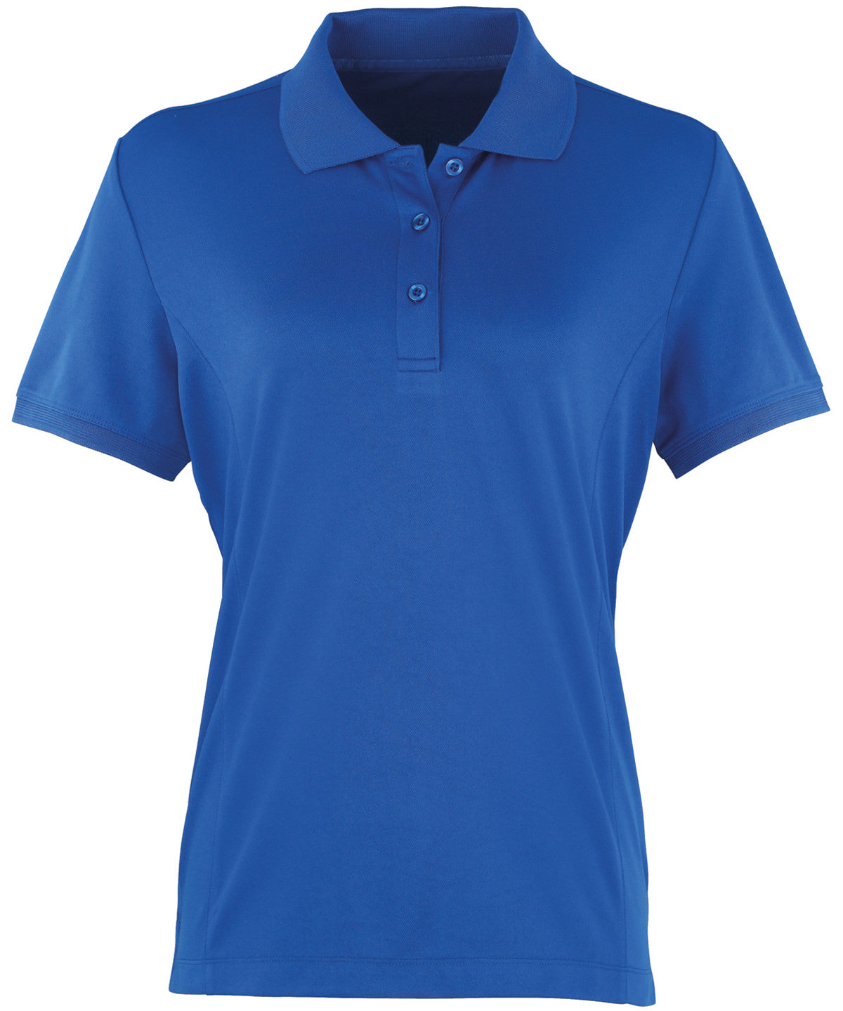 Polo piqu Coolchecker® para mujer | Azul Real