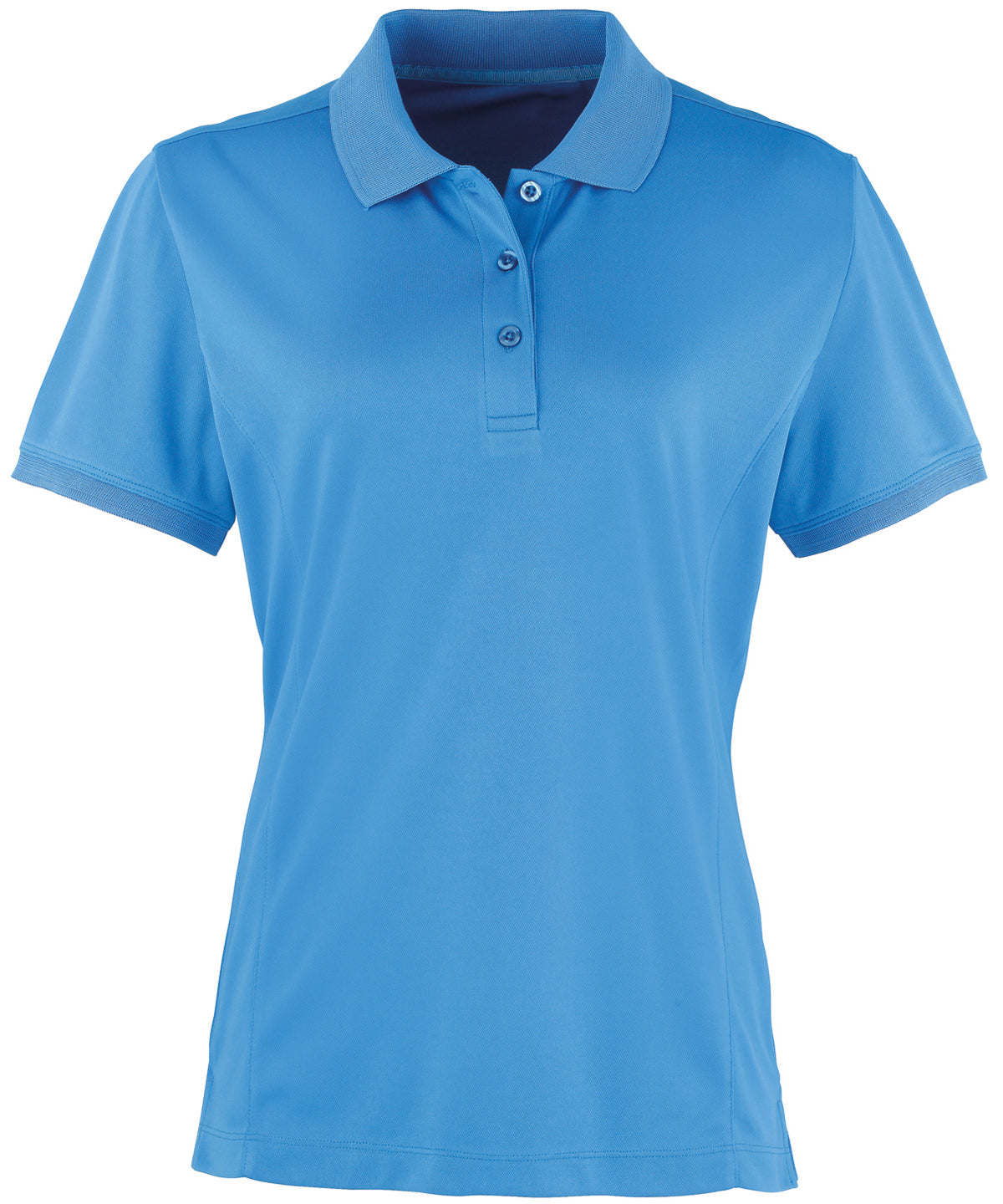 Polo piqu Coolchecker® para mujer | Zafiro