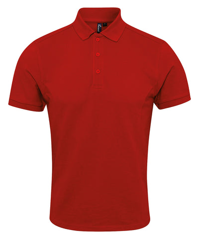 Polo piqu Coolchecker® plus | Rojo