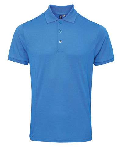 Polo piqu Coolchecker® plus | Zafiro