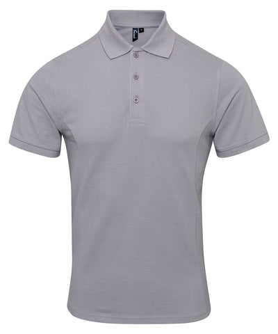 Polo piqu Coolchecker® plus | Plata