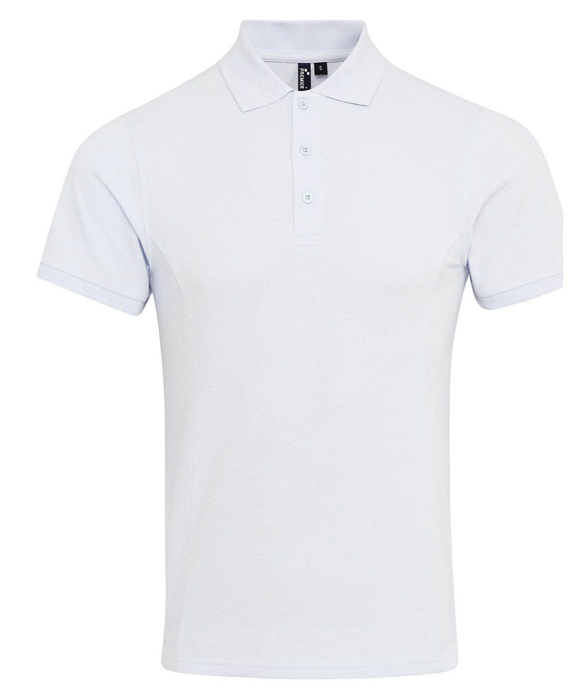 Polo piqu Coolchecker® plus | Blanco