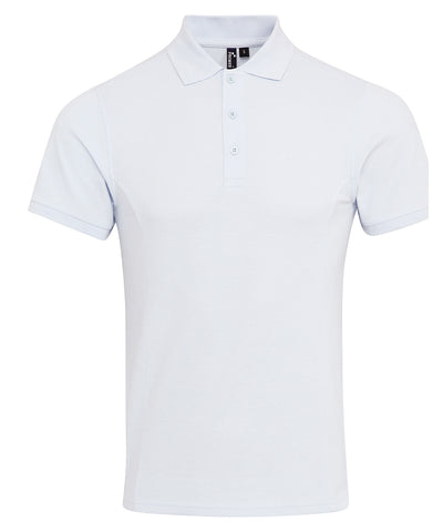 Polo piqu Coolchecker® plus | Blanco
