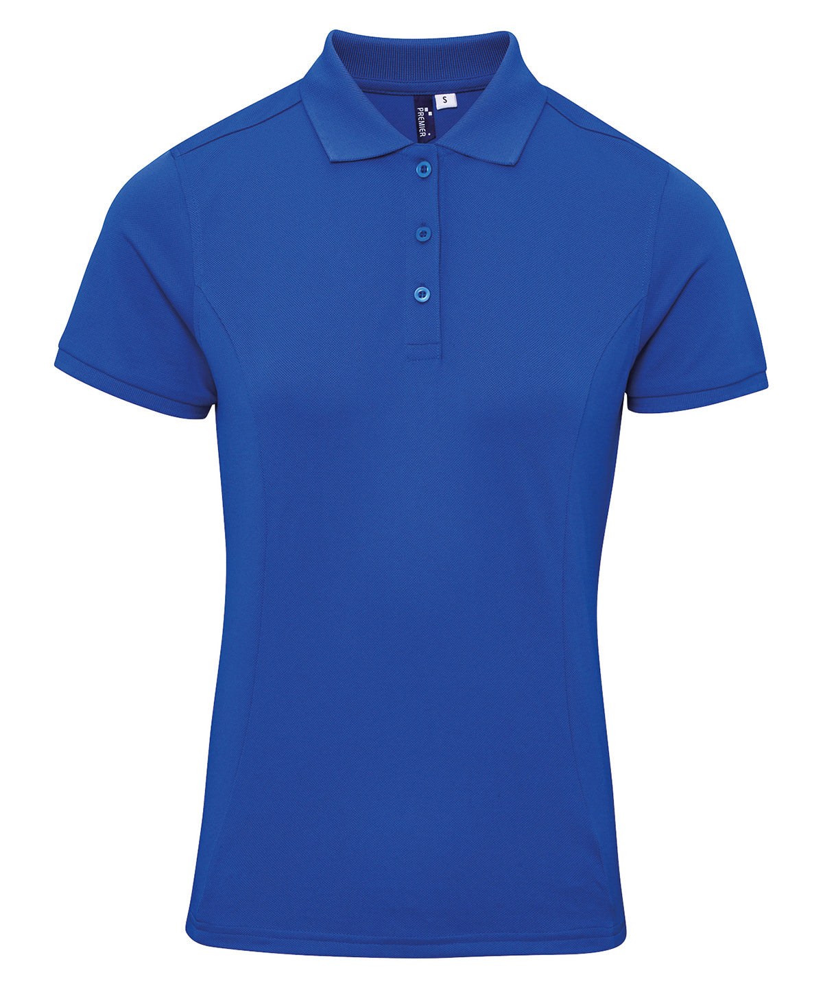 Polo piqu para mujer Coolchecker® plus | Azul Real