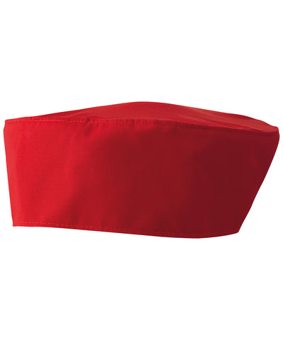 Gorra de chef con calavera | Rojo