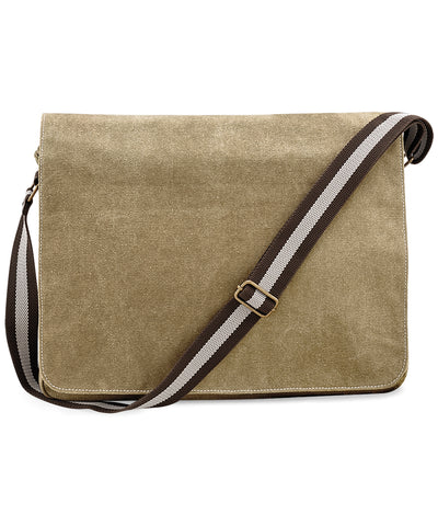 Bolso de mensajero de lona vintage | Sahara - Sahara