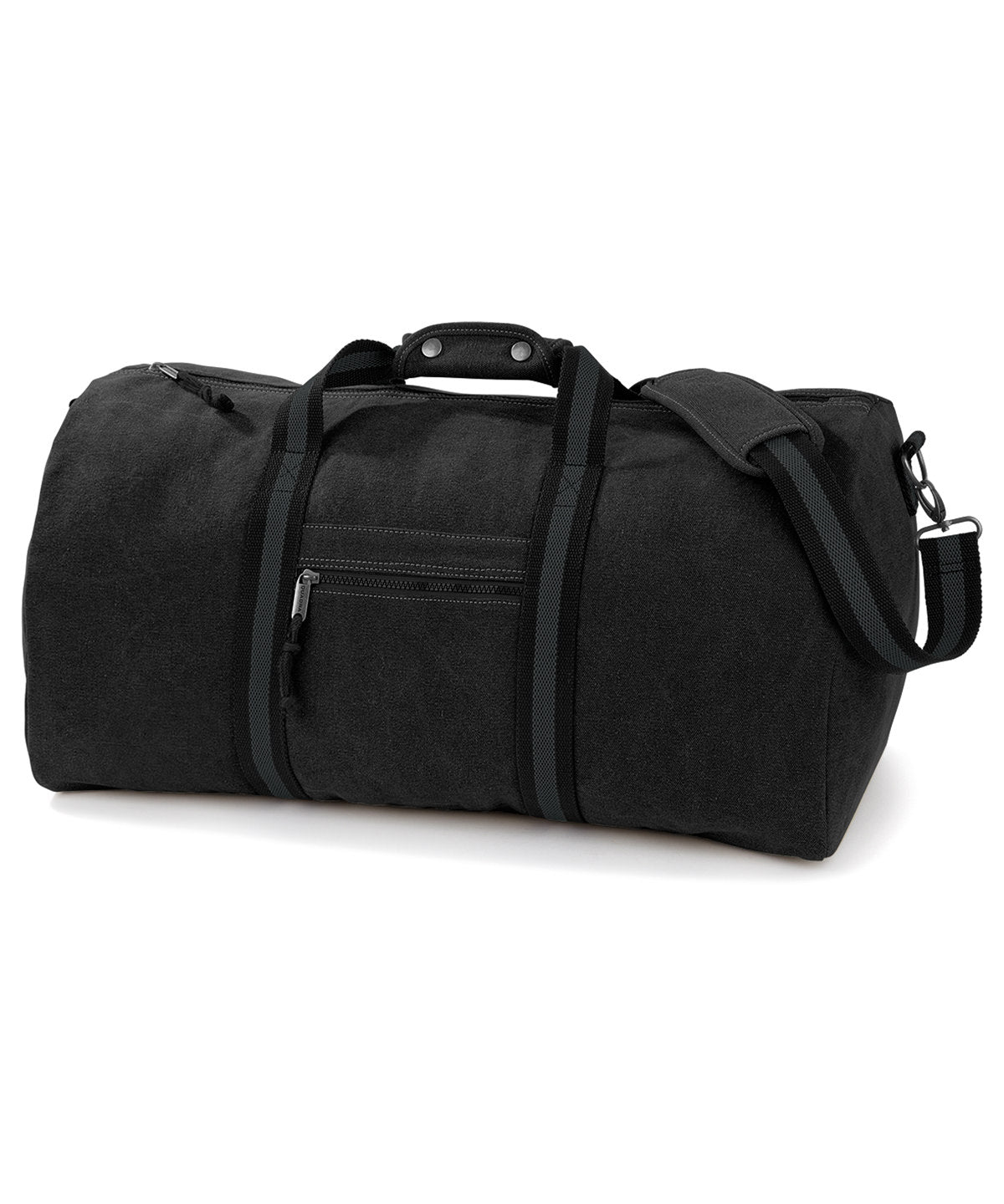 Bolso de lona vintage | Negro Vintage