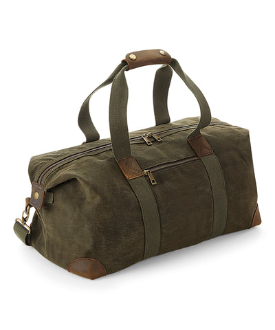 Bolso de lona encerada Heritage | Verde Oliva