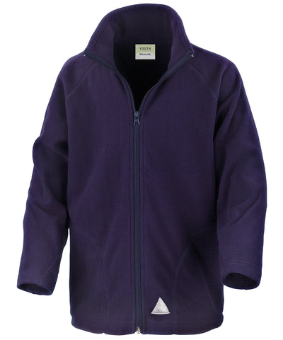 Chaqueta de microfelpa Core junior | Azul Marino