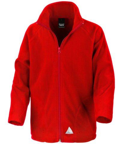 Chaqueta de microfelpa Core junior | Rojo