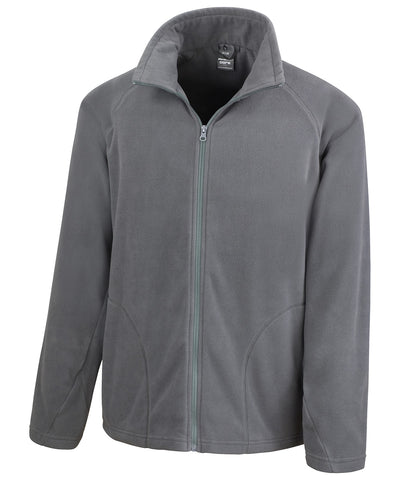 Chaqueta de microfelpa Core | Gris Oscuro