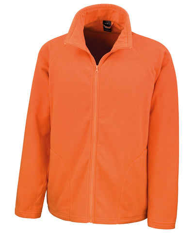 Chaqueta de microfelpa Core | Naranja