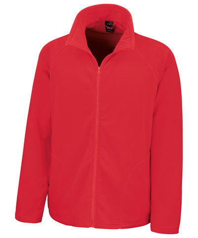 Chaqueta de microfelpa Core | Rojo