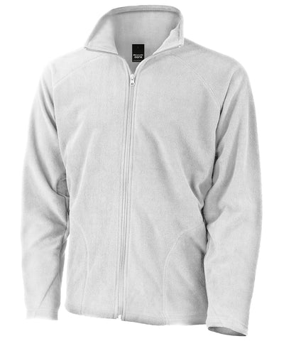 Chaqueta de microfelpa Core | Blanco
