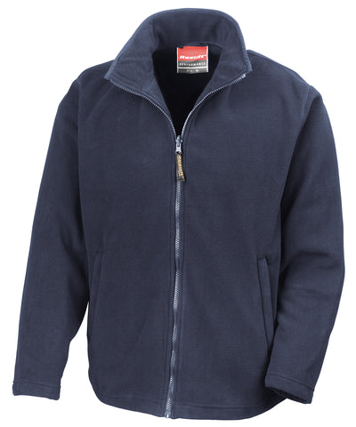 Chaqueta de microfelpa de alta calidad Horizon | Azul Marino