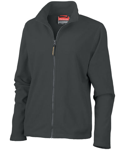 Chaqueta de microfelpa de alta calidad para mujer Horizon | Negro