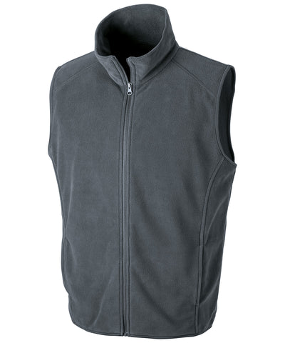 Chaleco de microfelpa Core | Gris Oscuro