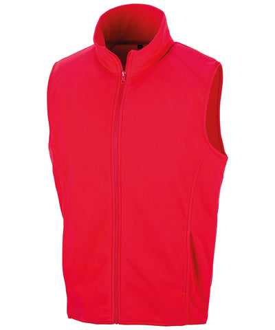 Chaleco de microfelpa Core | Rojo