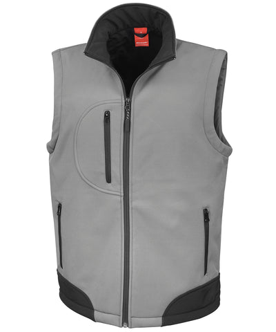 Chaleco Softshell | Gris/Negro