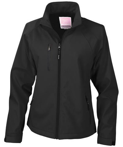 Chaqueta softshell de primera capa para mujer | Negro