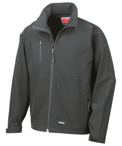 Chaqueta softshell de primera capa | Negro