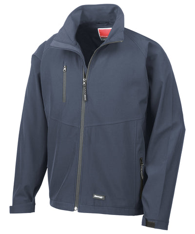 Chaqueta softshell de primera capa | Azul Marino