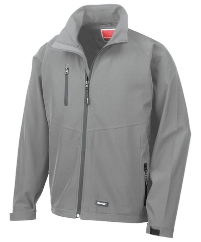 Chaqueta softshell de primera capa | Gris Plateado