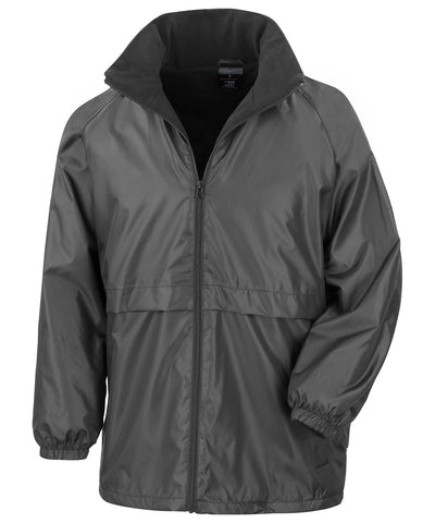 Chaqueta forrada de micropolar Core | Negro