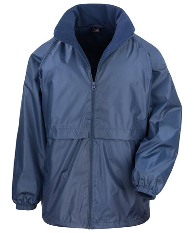 Chaqueta forrada de micropolar Core | Azul Marino