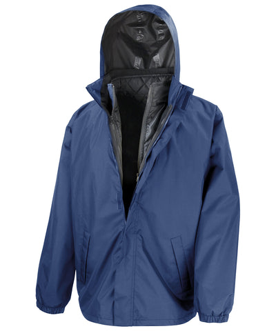 Chaqueta Core 3 en 1 con chaleco acolchado | Azul Marino