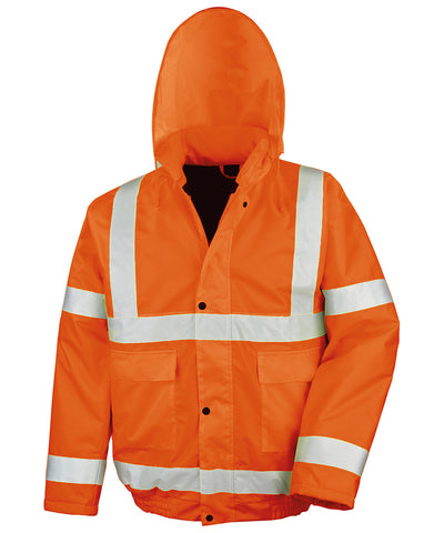 Chaqueta de invierno de alta visibilidad Core | Naranja