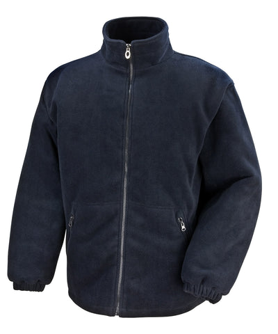 Ncleo acolchado de forro polar de invierno | Negro
