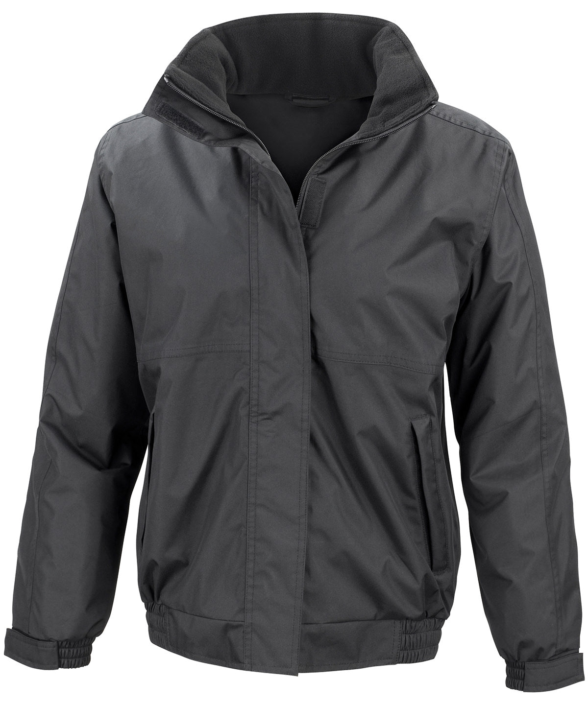 Chaqueta canal bsica para mujer | Negro
