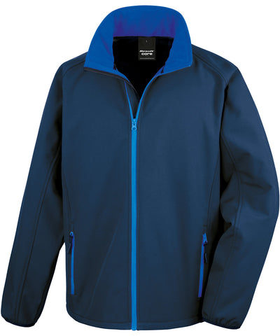 Chaqueta softshell Core para imprimir | Azul Marino/Azul Real
