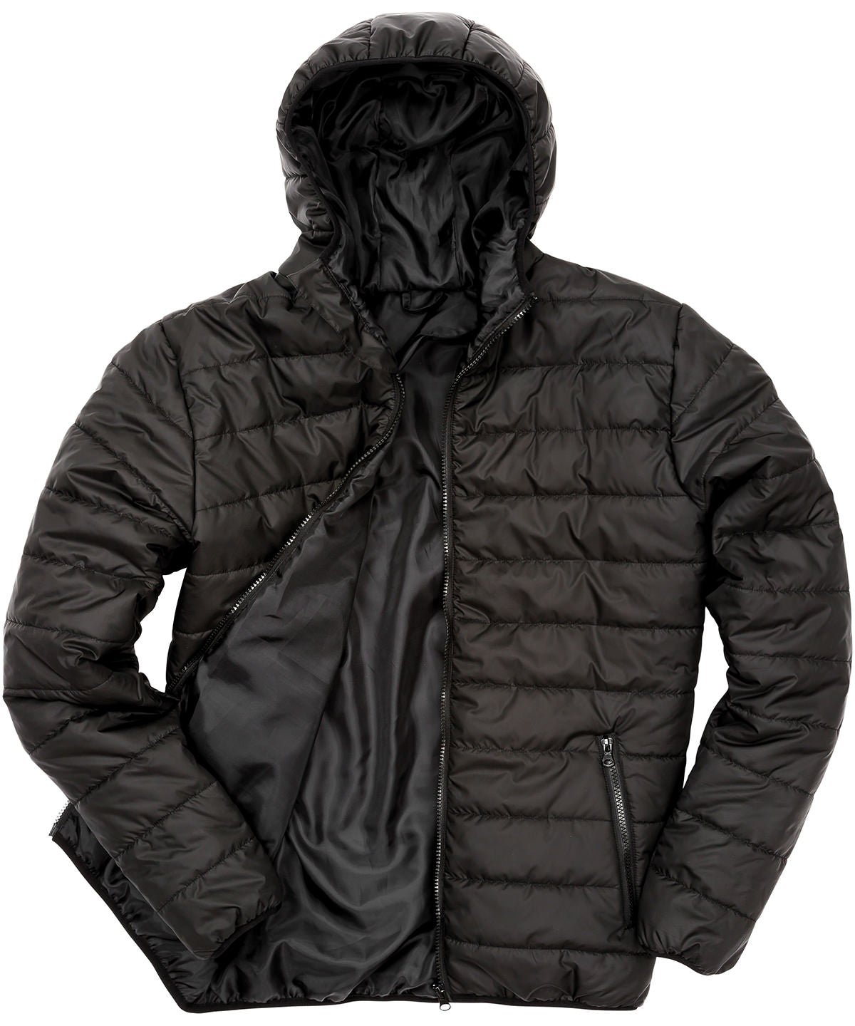 Chaqueta acolchada suave | Negro