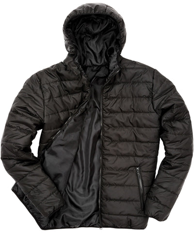 Chaqueta acolchada suave | Negro