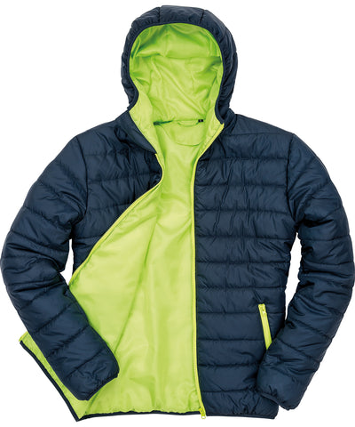 Chaqueta acolchada suave | Azul Marino/Lima