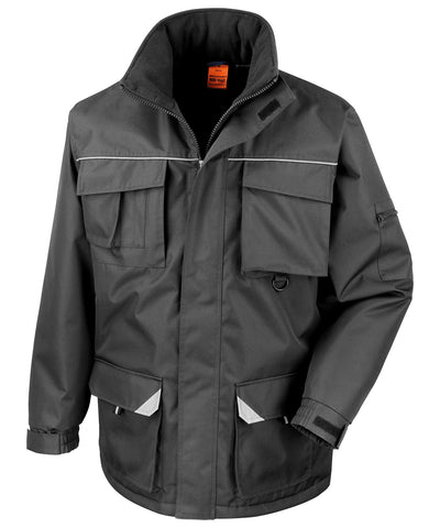 Abrigo largo Work-Guard Sabre | Negro