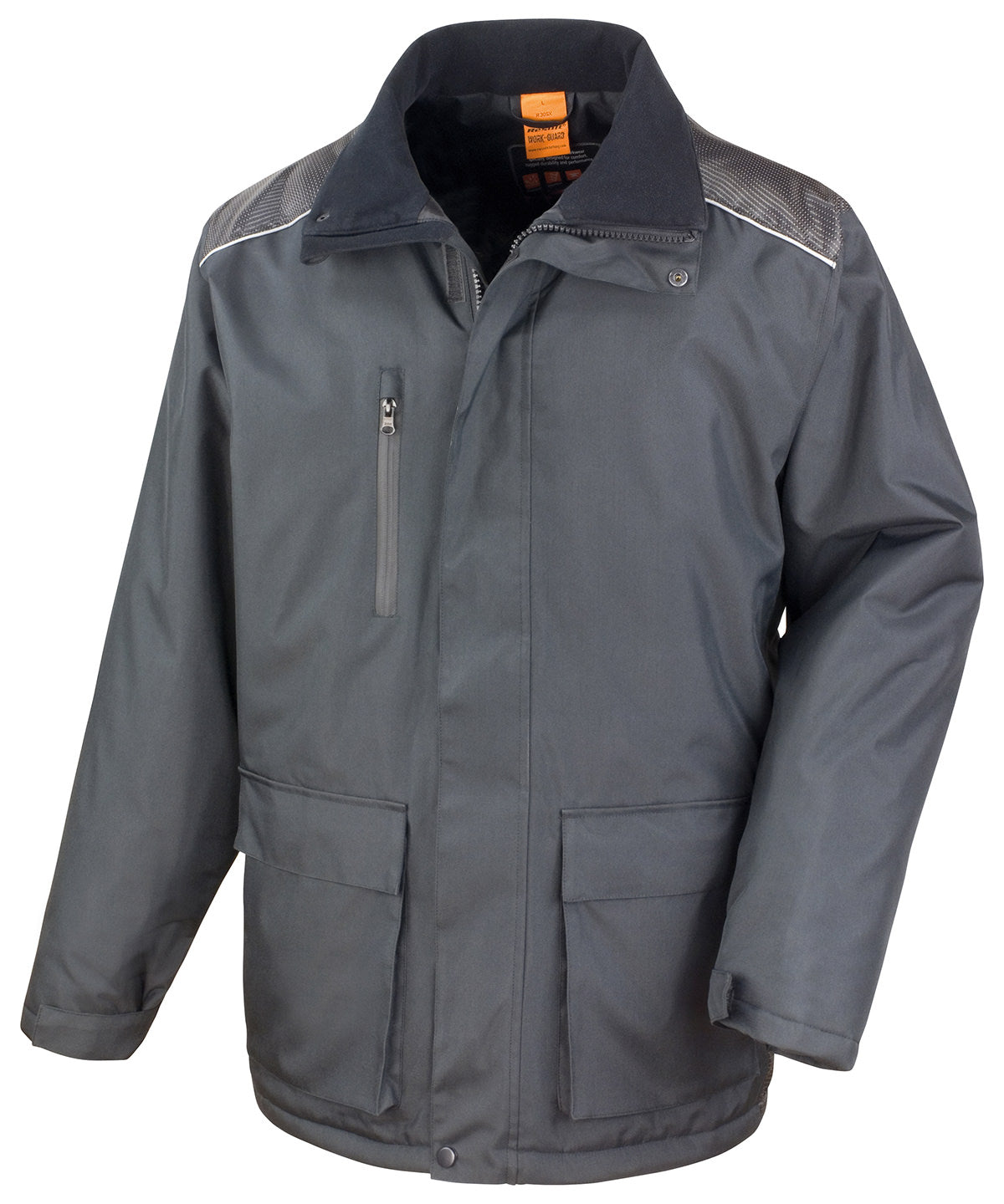 Abrigo largo Work-Guard Vostex | Negro