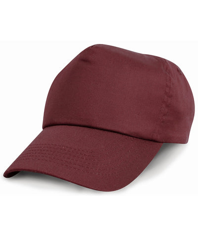 Gorra de algodn para nios | Burdeos