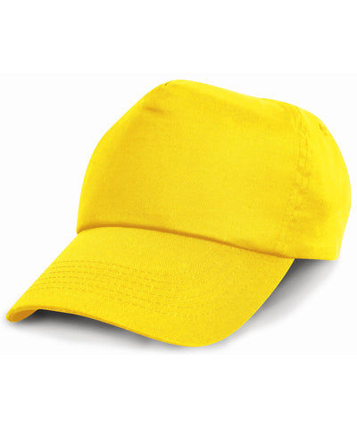 Gorra de algodn para nios | Amarillo