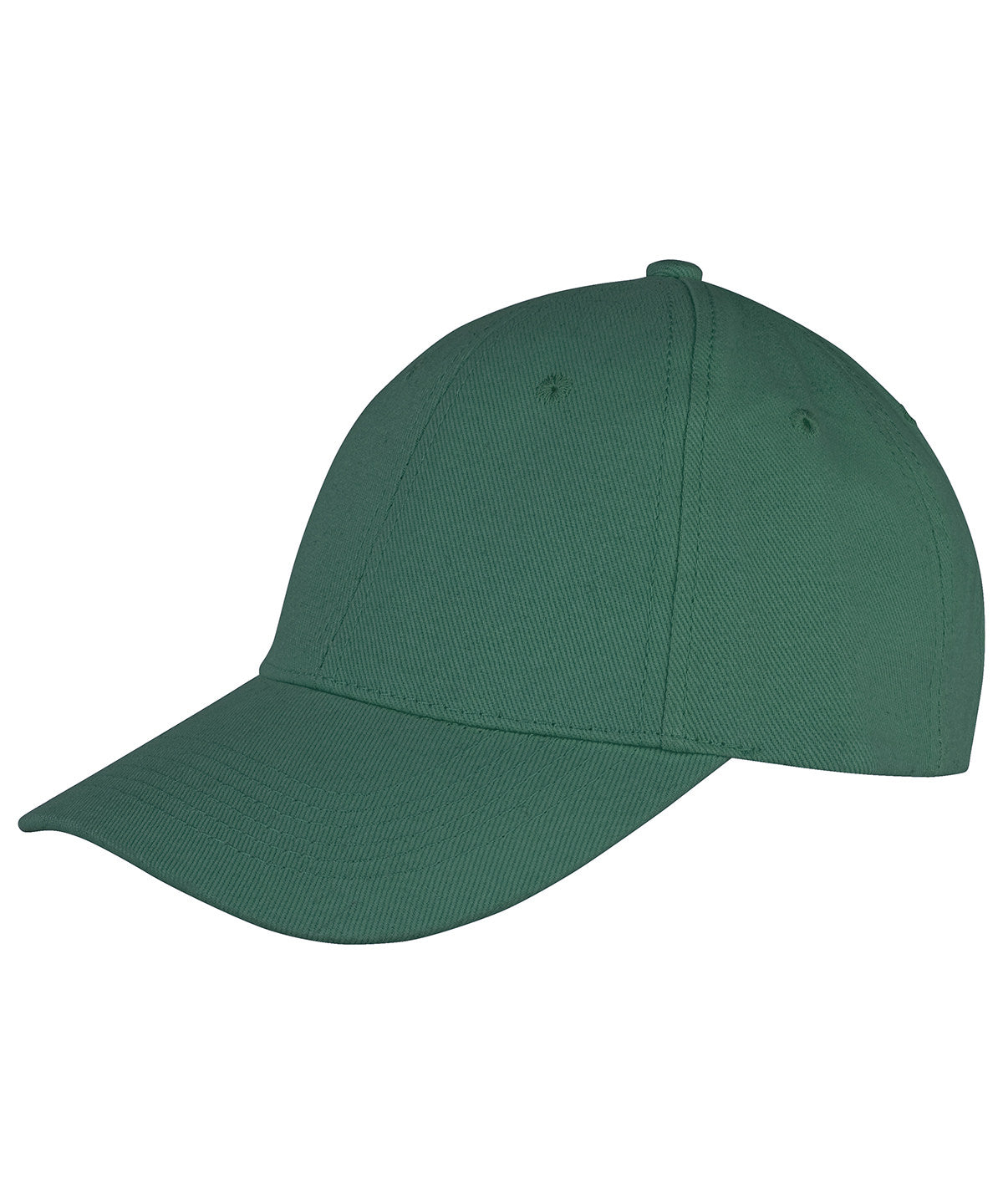 Gorra de perfil bajo de algodn cepillado de 6 paneles Memphis | Botella