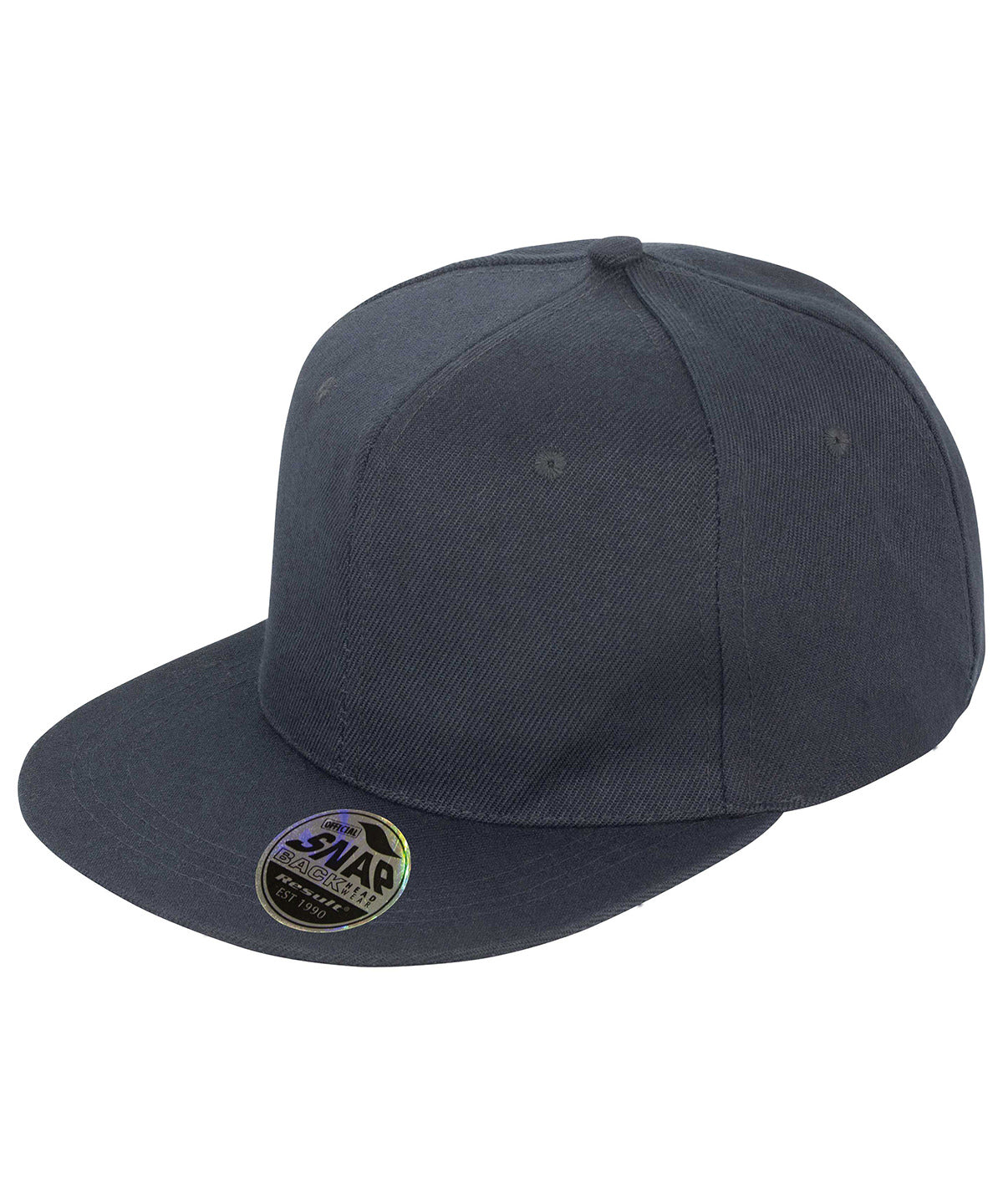 Gorra snapback Bronx original de visera plana | Negro