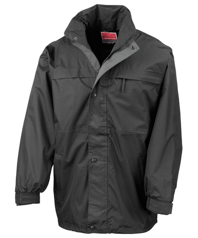 Chaqueta multifuncional de peso medio | Negro/Gris