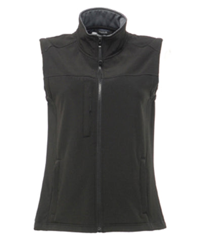 Chaleco softshell Flux para mujer | Negro Completo