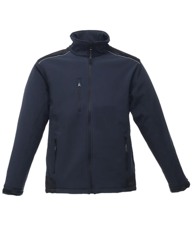 Ropa de trabajo softshell Sandstorm | Azul Marino/Negro